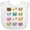 AA-White, variant on Inktastic Funny Cat Lover Kitty Kitten Boys or Girls Baby Bib