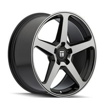 20x9 Touren TF96 Black Machined Wheel 5x112 (35mm)