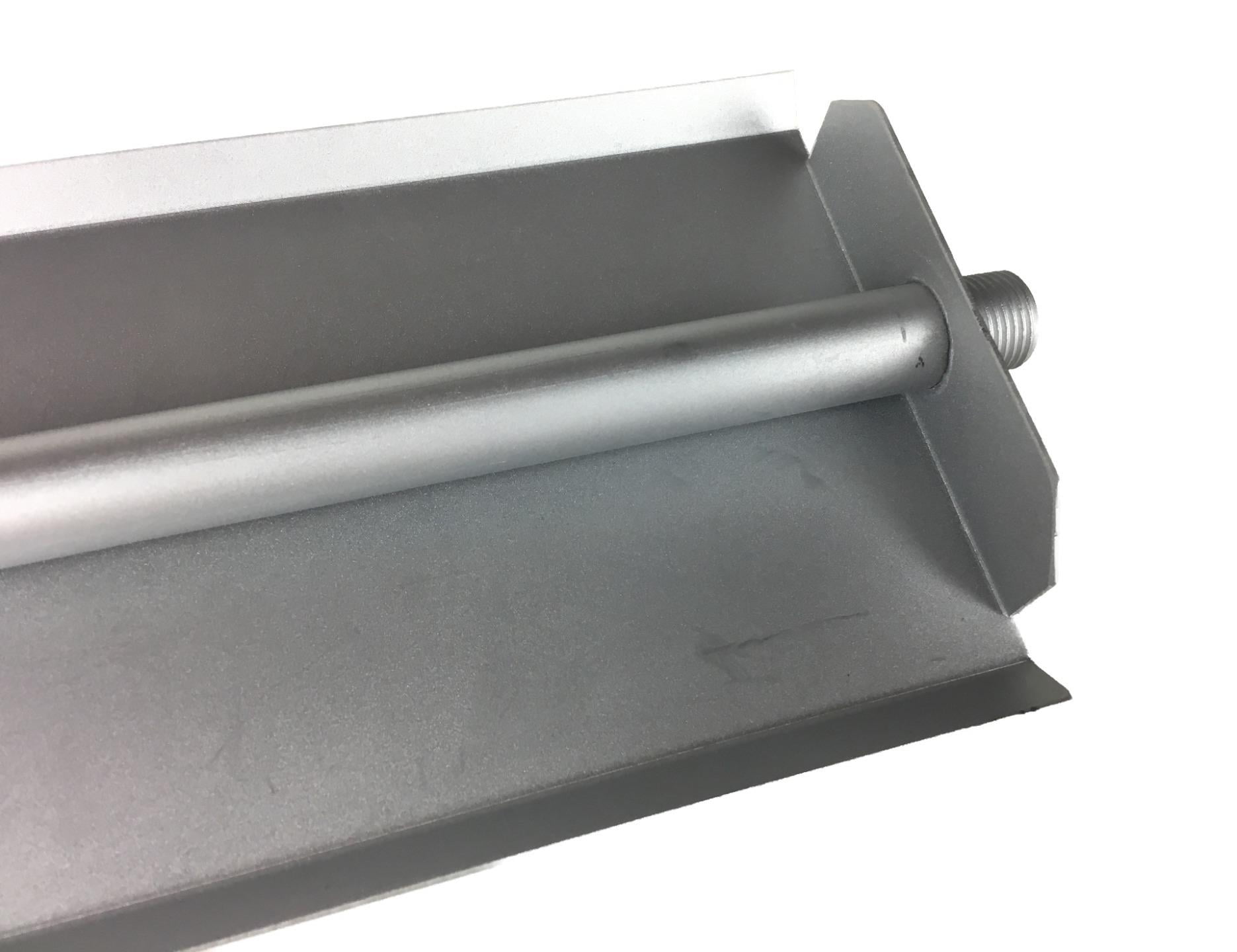 24" Powder Coated Steel Linear Gas Burner Vented Fireplace or Fire Pit