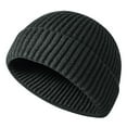 thumbnail image 2 of iHPH7 Winter Caps for Women Wool Hats for Men Winter Hat Winter Hats for Women Cold Weather Slouchy Beanie for Women Skull Cap for Winter Warm Hats for Women Dark Gray One Size, 2 of 2