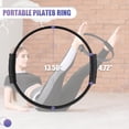 thumbnail image 5 of Arsvita Pilates Ring, 13.5"/12" Silicone Magic Circle with Training Poster & Portable Bag, Pilates Ring Circle for Inner Thigh Workout, Yoga, Lose Weight & Physical Therapy for Women, 5 of 8