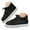 Black, variant on Women House Cotton Slippers Memory Foam Home Shoes Strech Ankle Winter Warm Slipper Boots