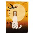 thumbnail image 1 of Bandera de Halloween Borzoi Caroline's Treasures Tamaño Jardín Pequeña Multicolor BB4289GF, 1 of 1