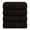Chocolate Brown, variant on BELIZZI HOME 4 Pack Bath Towel Set 27x54, 100% Ring Spun Cotton, Ultra Soft Highly Absorbent Machine Washable Hotel Spa Quality Bath Towels for Bathroom, 4 Bath Towels Black