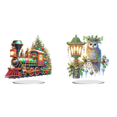 thumbnail image 1 of Kits Arte Escritorio Tren Navidad Forma Especial Acrílica, 1 of 6