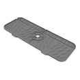 thumbnail image 4 of Faucet Absorbent Mat Washable Reusable Silicone Sink Countertop Water Catcher for Kitchen Bathroom RV Gray, 4 of 7