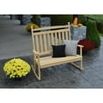 thumbnail image 2 of Yellow Pine Double Classic Porch Rocker, 2 of 9