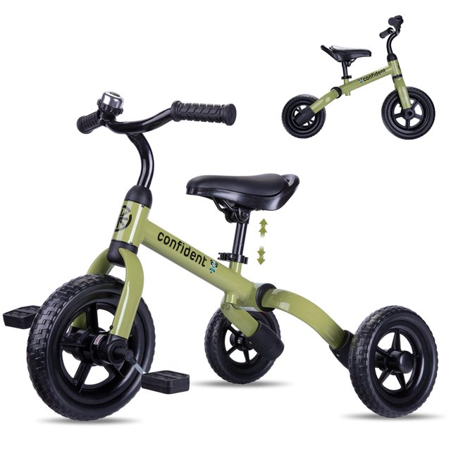 Bicicleta de equilibrio plegable Tricycle YGJT 3 en 1 para niños de 2 a 5 años