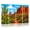 Color 4, variant on 8 Pack Art Acoustic Panels Sound Absorbing Western Desert Spring Detailed Stained Glass Art Cactus Decorative Soundproof Wall Panels Self Adhesive for Nursery Game Room Bedroom 48"x32"
