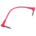 thumbnail image 5 of 6Pcs/Set Colorful Angled Plug Audio Leads Patch Cables For Guitar Pedal Effect, 5 of 10