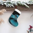thumbnail image 6 of Yiaed Blue Viper Snake1 Print Christmas Stockings, Christmas Stockings Hanging Ornaments, Christmas Stockings for Family Christmas Holiday Decorations, 6 of 7