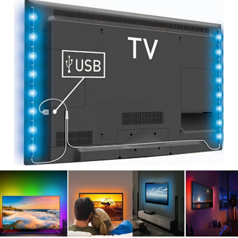 Featured image of post How To Set Up Led Lights Behind Tv / Dreamscreen puts led lights on the back of your tv that sync up to the content that&#039;s playing for a unique immersive television.