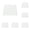 White, variant on Clear Rubber Bumpers 100 PCS Self Adhesive, Soft Close Cabinet Door Dots for Kitchen Drawers, Sound Dampening Cupboard Pads for Picture Frames and Furniture, Glass Bumpers for Small Items