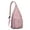 Pink-20, variant on Farm Animal Sling Backpack - Funny Pig & Floral Print Design, Stylish Shoulder Pack for Travel & Outdoor Activities