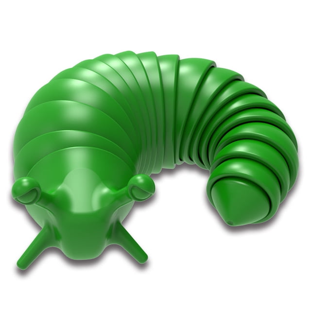 TopOne 360 Rotation Insect Cat Toy Interactive Pet Dog Toy Decompress Caterpillar Fingertip Snail Pet Toys
