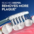 thumbnail image 2 of Oral-B Toothbrush Pro Clean Cross Action, Deep Plaque Removal, Medium, 2 Count, 2 of 9
