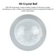 thumbnail image 3 of Luz Nocturna de bola de cristal 3D ANGGREK Con Base de Luz LED, 3 of 7