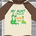 thumbnail image 4 of Inktastic My Aunt and Uncle Love Me Dinosaur Boys Long Sleeve Baby Bodysuit, 4 of 5