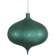 thumbnail image 1 of Vickerman 337066 - 8" Emerald Matte Glitter Onion Christmas Tree Ornament (M113124), 1 of 1