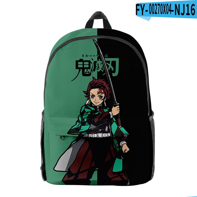 Demon slayer Mochila nezuko bolsa de estudiante mochila infantil Tanjiro