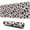 Light Gray Cow, variant on Long Mouse Pads for Desk,White Cow Cloud Pattern Desk Mats on Top Of Desks, Desk Mouse Pad Extra Large with 3mm Non-Slip Base and Stitched Edge for Gaming,Office,Work,Home 31.5"x11.8"