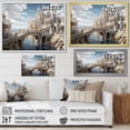 thumbnail image 4 of Designart "Beige Bridge delicate Passage I" Architecture Wall Art Print, 4 of 5