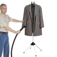 thumbnail image 2 of Display Stand Clothes Hanger Garment Foldable Tripod Steamer Rack Cloths Iron Hanging Stand Clothing, 2 of 5