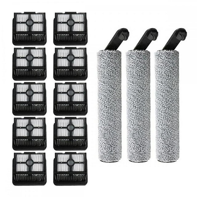 compatible Dreame H12 Pro/h12 Plus/h12 Core Soft Roller Brush Spare Parts Wet Dry Vacuum Cleaner Roller Hepa Filter Accessories