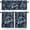 Snowflake Blue, variant on Valentines Day Heart Valances for Windows Pink Love Heart Valentine Kitchen Curtain Valances Eucalyptus Leaves Window Curtain Topper Curtains for Valentines Day Decor Wedding Party 1 Panel 54x18 Inch