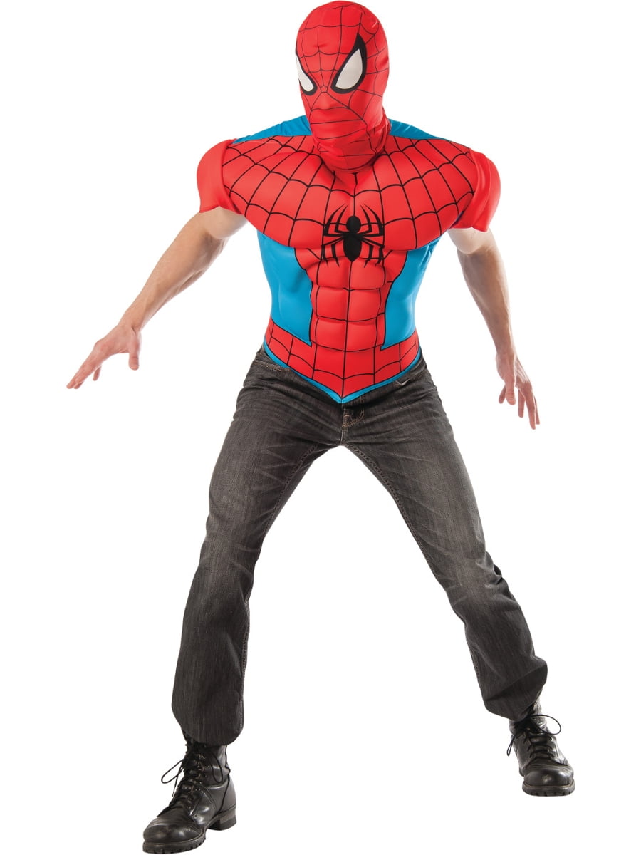 Marvel Spider-Man Adult Spiderman Muscle Costume Rubies 