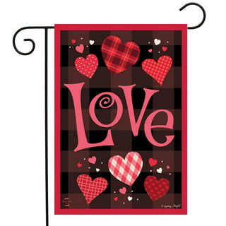 AZ FLAG Happy Valentines Day Flag 2' x 3' - Saint Valentine's Day Flags 60  x 90 cm - Banner 2x3 ft