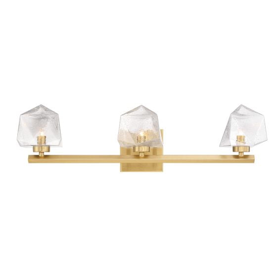 Savoy House 8-1239-3-322 Castello 3-Light Bathroom Vanity Light in Warm Brass