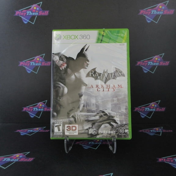 Restored Batman: Arkham City, Physical, for Xbox 360, Action & Adventure Video Game, Parental Controls