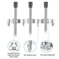 thumbnail image 2 of Soporte para escoba de pared de acero inoxidable, soporte para escoba de pared con 3 ranuras y 4 soportes para inodoro multifuncionales para colgar en la pared brillar Electrónica, 2 of 5