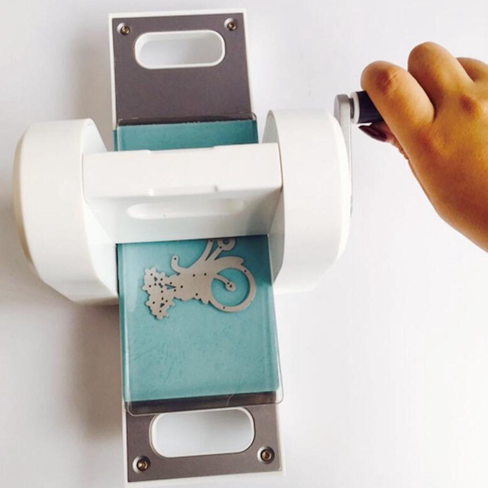 Yajisi Portable Manual Die‑Cutting Embossing Machine – Hand‑Powered Paper Art Tool for 7.5×14.5 cm Cards, Scrapbooking & DIY Crafts