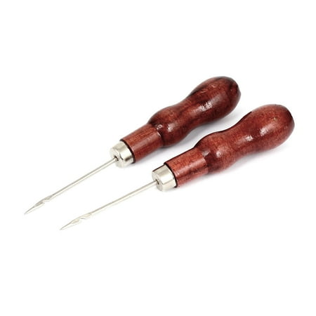 Wooden Handle Metal Crochet Knitting Knit Hooks Needles Sewing Craft ...