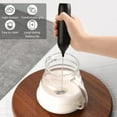 thumbnail image 2 of Austok Electric Milk Frother Handheld Milk Foamer for Coffee USB Rechargeable Drink Mixer Whisk Coffee Milk Foamer for Hot Chocolate Cream Juice Smoothies, 2 of 9