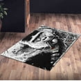thumbnail image 5 of Step Rugs, Gorilla Smoking Rug, Bathroom Rugs, Animal Rug, Accent Rugs, Gorilla Rug, Monkey Rug, Pattern Rug, Modern Rug, Corridor Rugs, 2.6'x4' - 80x120 cm, 5 of 8