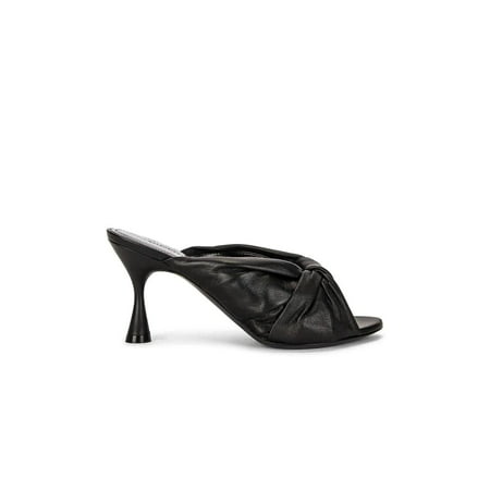 Balenciaga Ladies Black Drapy 80mm Sandals, Brand Size 39 ( US Size 9 )