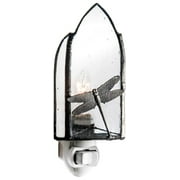 J Devlin NTL 110-2 Dragonfly Glass Decorative Night Light Kitchen Bathroom Bedroom Accent Lite