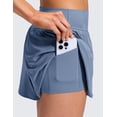 thumbnail image 5 of CRZ YOGA Softretch 2 in 1 Causal Shorts for Women High Waisted Flowy Yoga Lounge Workout with Pockets, 5 of 6