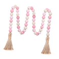 thumbnail image 4 of Cuerda de cuentas de oración de madera para decoración del hogar, cuentas de oración de 40 pulgadas Rosa, 4 of 6