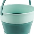 thumbnail image 4 of Cubo Plegable Lavado Ligero 5/10L para Autos Al Aire Libre (5L) Verde, 4 of 5