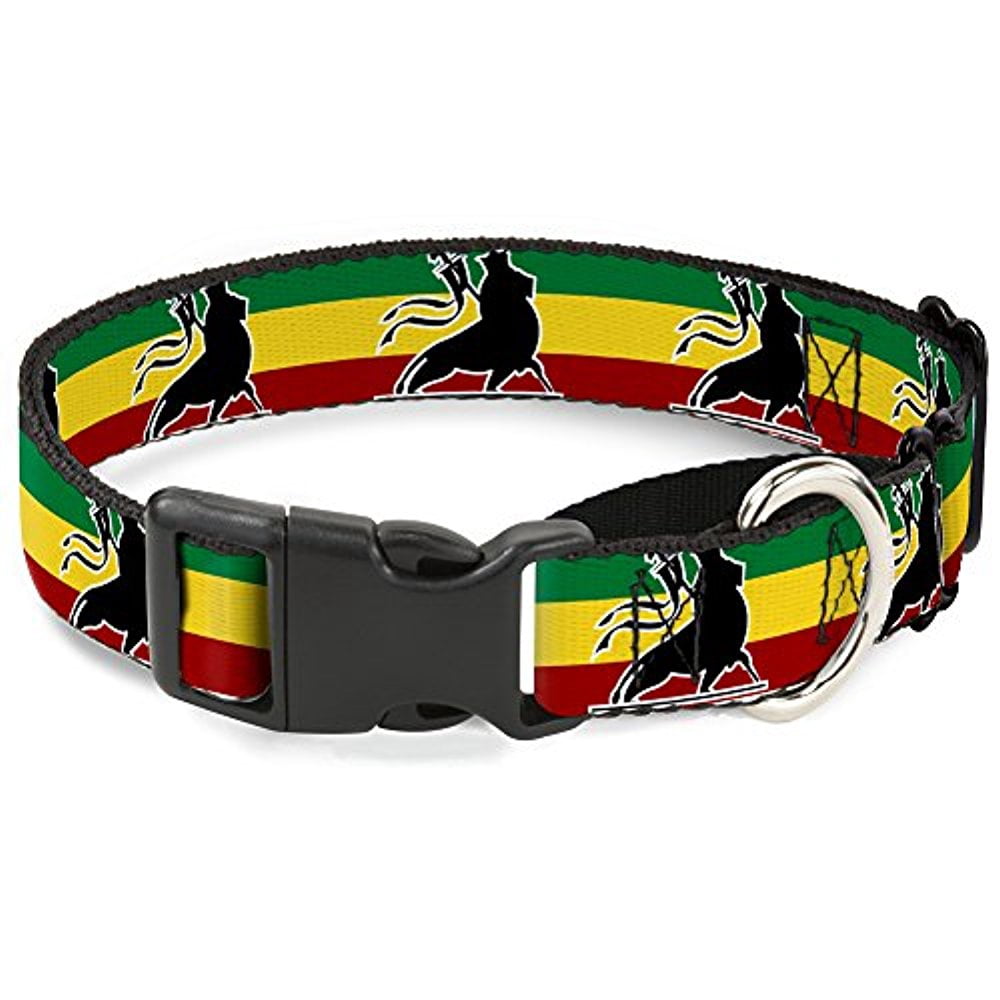 buckle-down mgc-w31261-l lion of zion repeat martingale dog collar