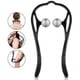 thumbnail image 3 of Masajeador de cuello Brillar Masajeador manual de vértebra cervical Bola de masaje para cuello y espalda negro, 3 of 5