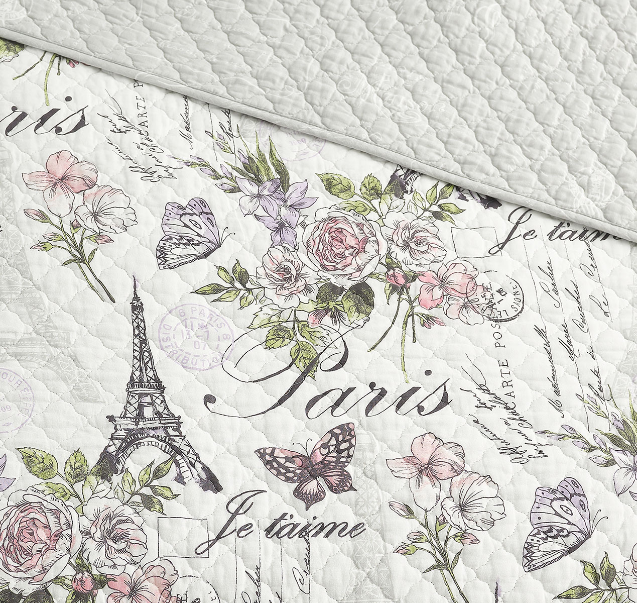 Cozy Cotton Paris Floral