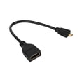 thumbnail image 4 of Cable de extensión adaptador convertidor de micro HDMI macho a HDMI hembra, cable de alambre 1080P, 4 of 8