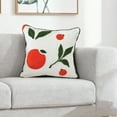 thumbnail image 4 of Orange Embroidered Pillowcase Fruit Pillow Cover Home Decoration, 4 of 6