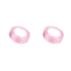 thumbnail image 4 of Cateissary Cinta de papel de regalo hecha a mano, accesorios para manualidades, cintas de poliéster ligeras para festivales, ancho de costura, Rosa Claro 43 2Conjunto, 4 of 6