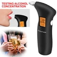 thumbnail image 4 of Detector de Alcohol Digital Cgtredaw Pantalla LCD Precisión Negro, 4 of 9
